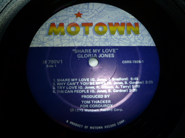 画像: GLORIA JONES/SHARE MY LOVE