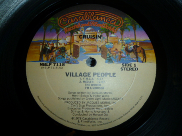 画像: VILLAGE PEOPLE/CRUISIN'