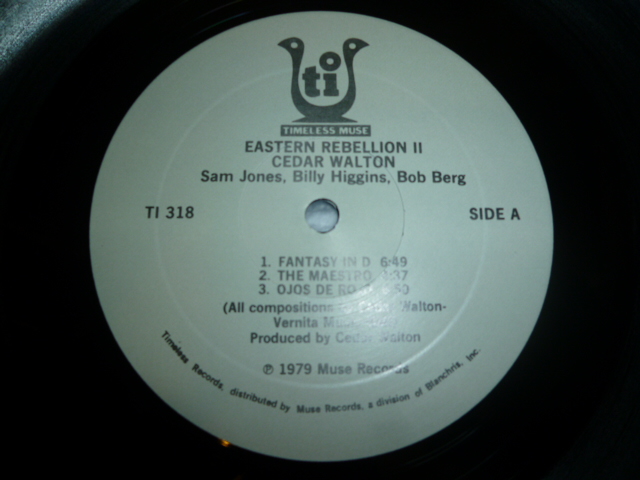 画像: CEDAR WALTON/EASTERN REBELLION II