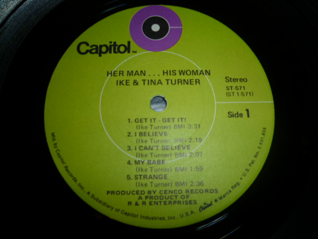 画像: IKE & TINA TURNER/HER MAN...HIS WOMAN