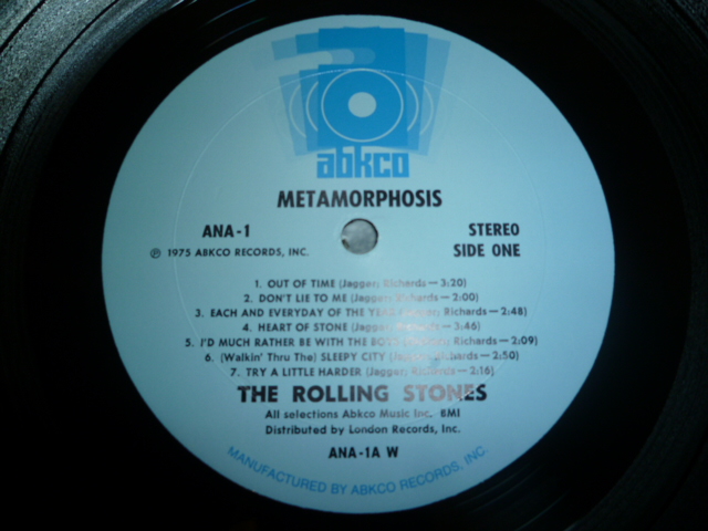 画像: ROLLING STONES/METAMORPHOSIS