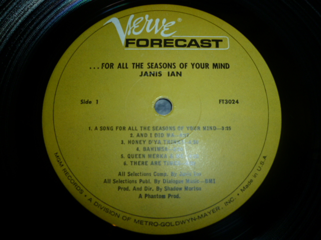 画像: JANIS IAN/...FOR ALL THE SEASONS OF YOUR MIND