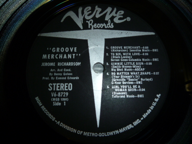 画像: JEROME RICHARDSON/GROOVE MERCHANT