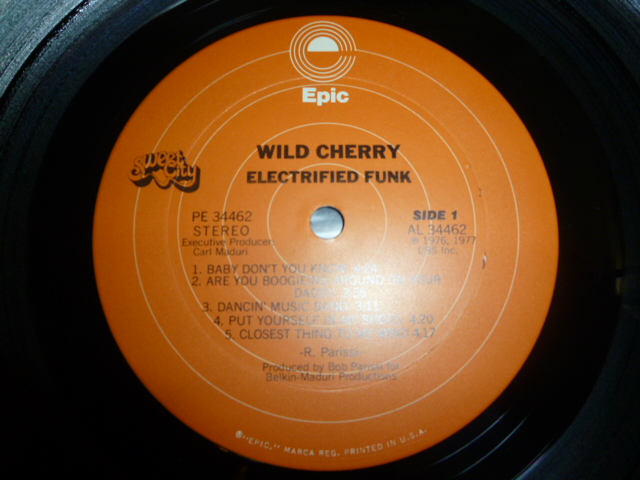 画像: WILD CHERRY/ELECTRIFIED FUNK