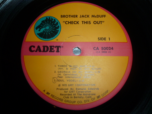 画像: JACK McDUFF/CHECK THIS OUT