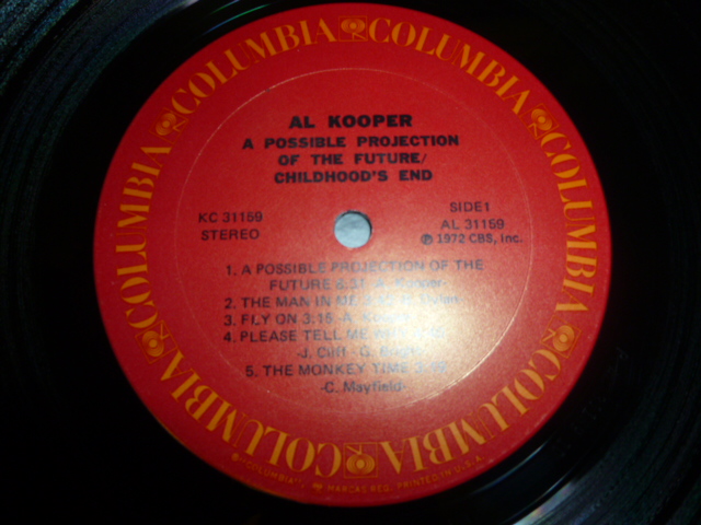 画像: AL KOOPER/A POSSIBLE PROJECTION OF THE FUTURE/CHILDHOOD'S END