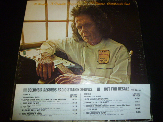 画像1: AL KOOPER/A POSSIBLE PROJECTION OF THE FUTURE/CHILDHOOD'S END