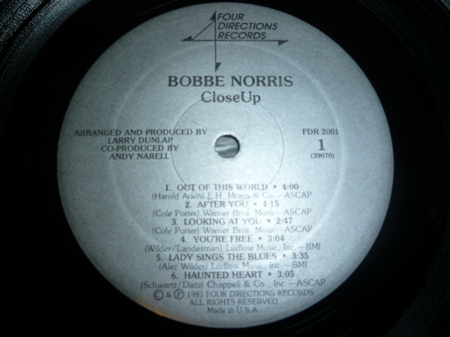 画像: BOBBE NORRIS/CLOSE UP