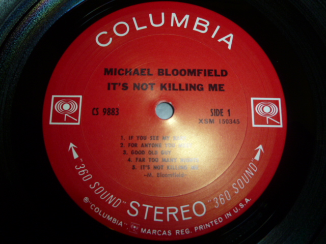 画像: MICHAEL BLOOMFIELD/IT'S NOT KILLING ME