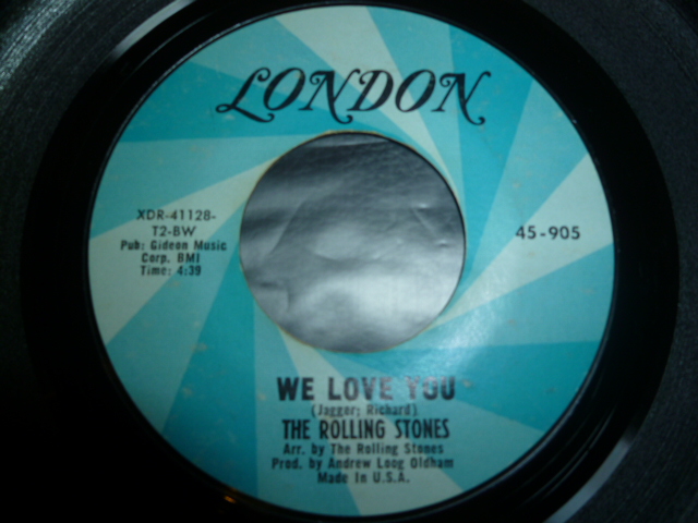 画像1: ROLLING STONES/WE LOVE YOU