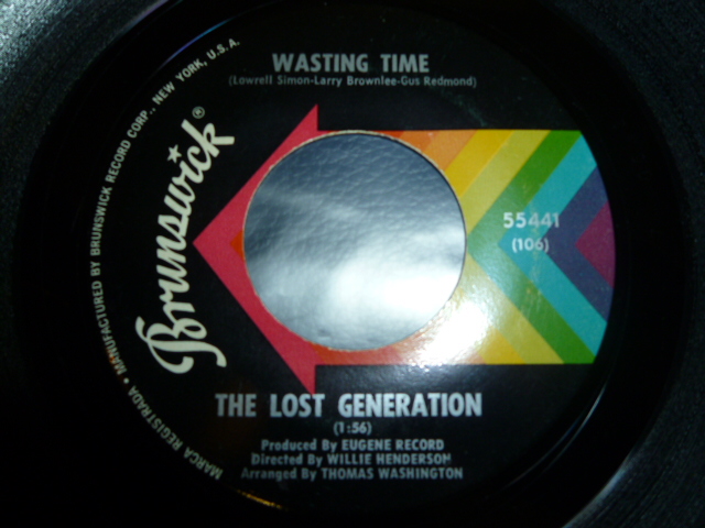 画像: LOST GENERATION/WAIT A MINUTE