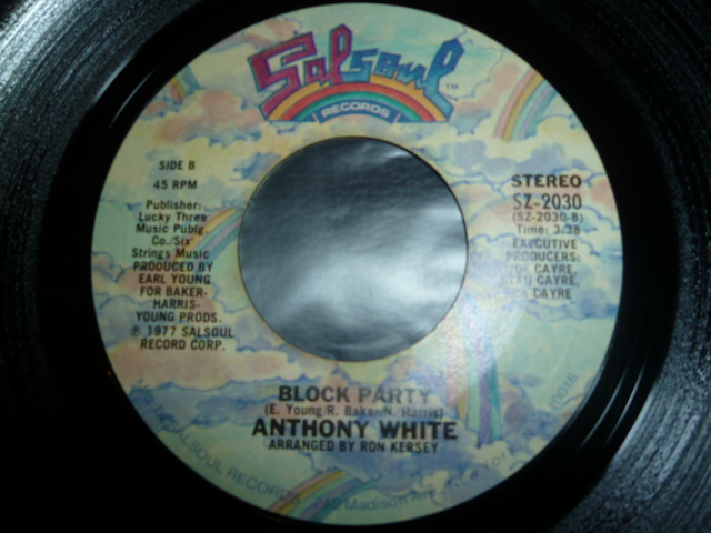 画像: ANTHONY WHITE/I CAN'T TURN YOU LOOSE