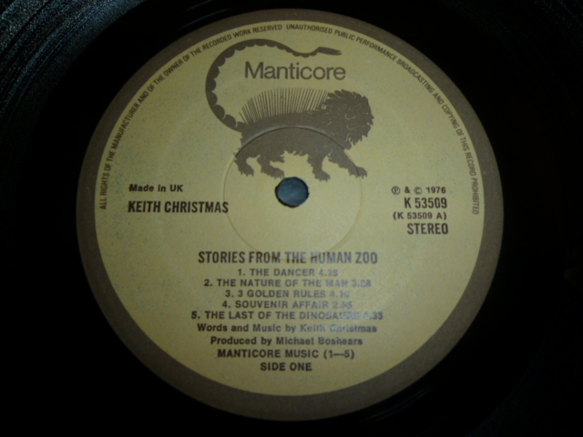 画像: KEITH CHRISTMAS/STORIES FROM THE HUMAN ZOO