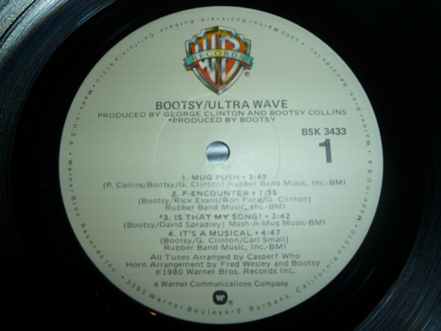 画像: BOOTSY/ULTRA WAVE