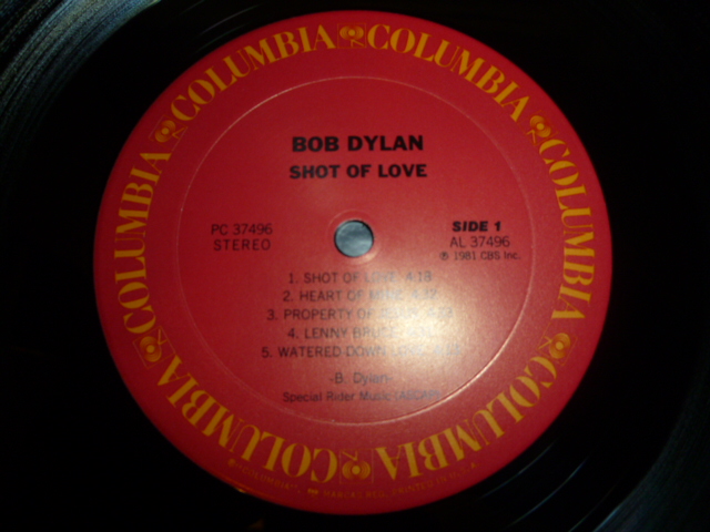 画像: BOB DYLAN/SHOT OF LOVE