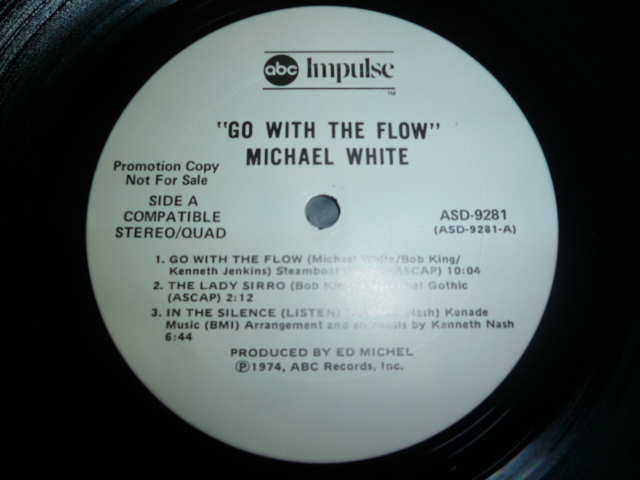 画像: MICHAEL WHITE'S MAGIC MUSIC COMPANY/GO WITH THE FLOW