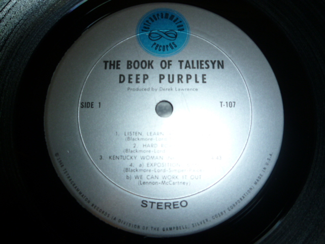 画像: DEEP PURPLE/THE BOOK OF TALIESYN