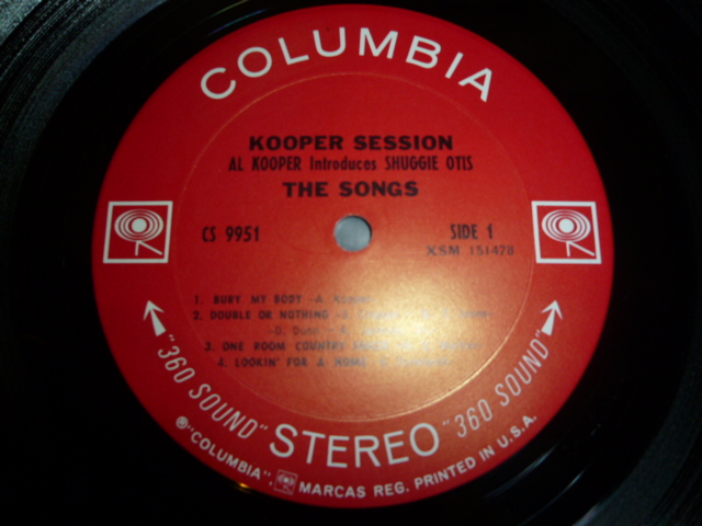 画像: AL KOOPER - SHUGGIE OTIS/KOOPER SESSION