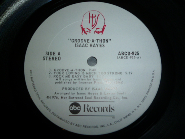 画像: ISAAC HAYES/GROOVE-A-THON