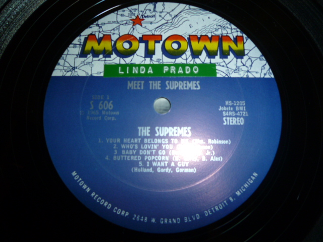 画像: SUPREMES/MEET THE SUPREMES