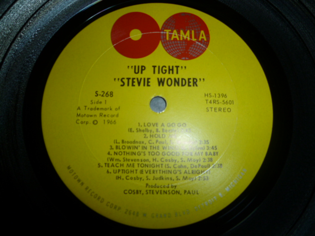 画像: STEVIE WONDER/UP TIGHT