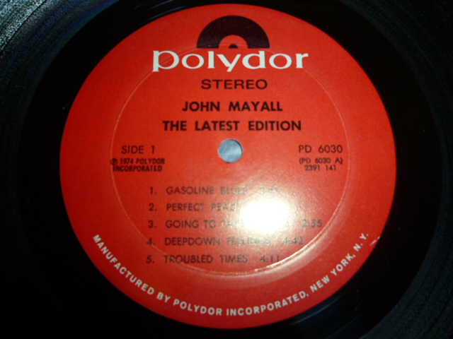 画像: JOHN MAYALL/THE LATEST EDITION