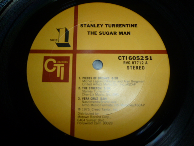 画像: STANLEY TURRENTINE/THE SUGAR MAN