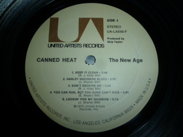 画像: CANNED HEAT/THE NEW AGE