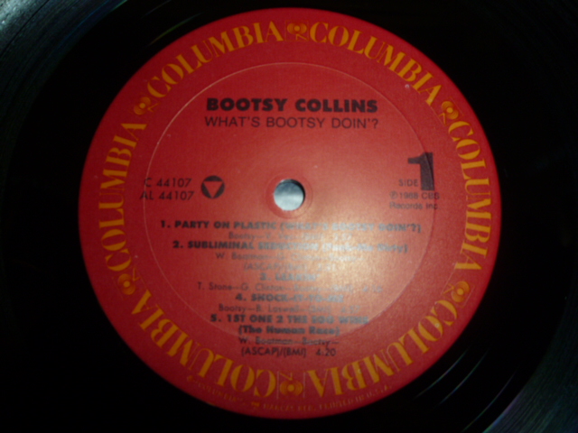 画像: BOOTSY COLLINS/WHAT'S BOOTSY DOIN' ?