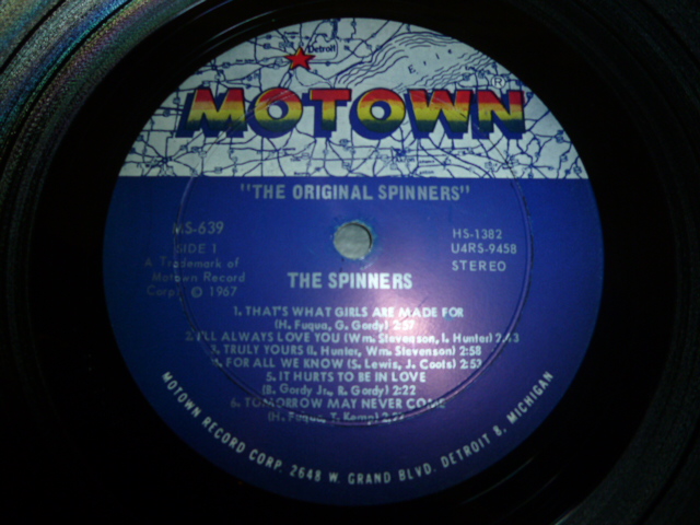 画像: SPINNERS/THE ORIGINAL SPINNERS