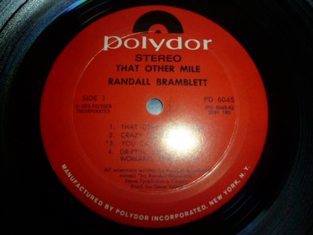 画像: RANDALL BRAMLETT/THAT OTHER MILE