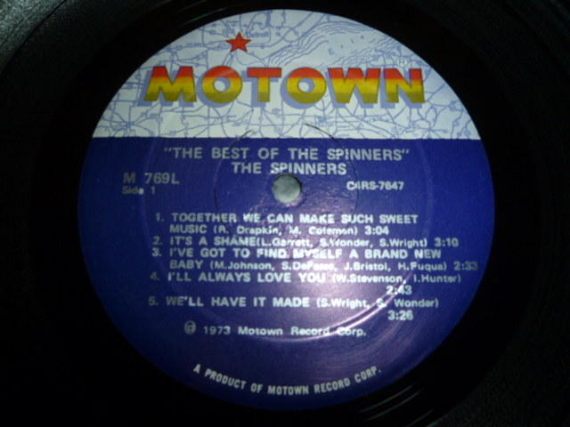 画像: SPINNERS/THE BEST OF THE SPINNERS