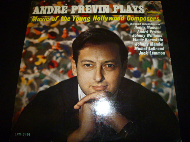 画像1: ANDRE PREVIN/PLAYS MUSIC OF THE YOUNG HOLLYWOOD COMPOSERS