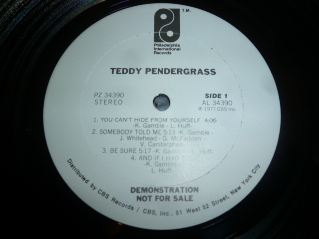 画像: TEDDY PENDERGRASS/SAME