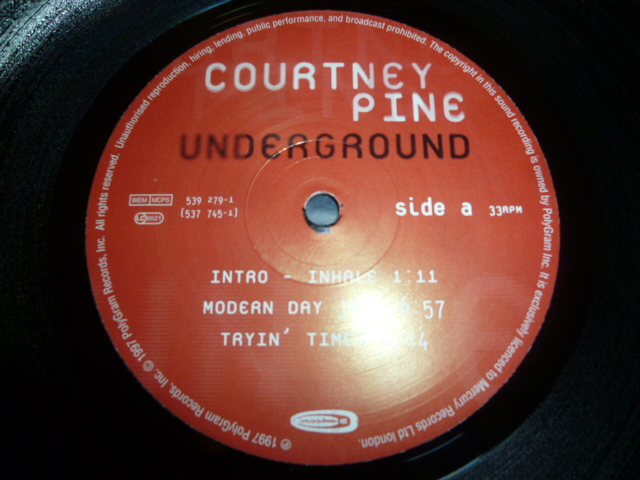 画像: COURTNEY PINE/UNDERGROUND