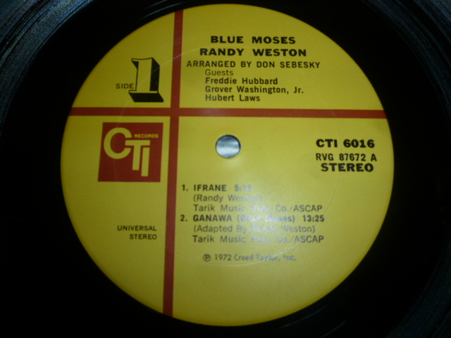 画像: RANDY WESTON/BLUE MOSES