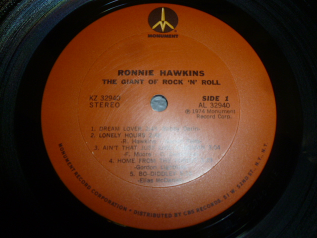 画像: RONNIE HAWKINS/THE GIANT OF ROCK 'N' ROLL