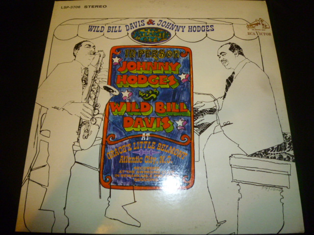 画像1: WILD BILL DAVIS & JOHNNY HODGES/IN ATLANTIC CITY