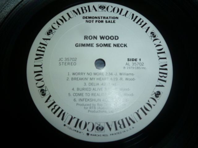 画像: RON WOOD/GIMME SOME NECK