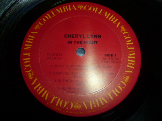 画像: CHERYL LYNN/IN THE NIGHT