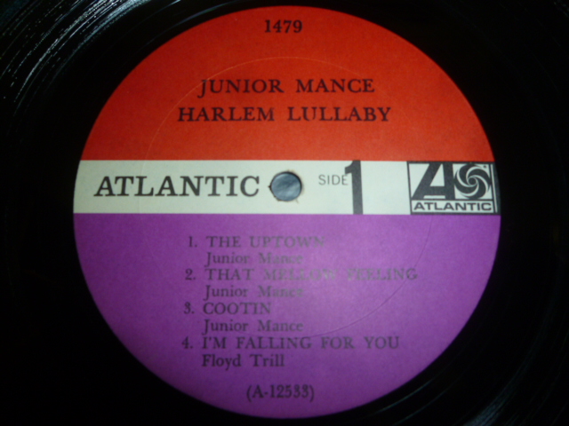 画像: JUNIOR MANCE/HARLEM LULLABY