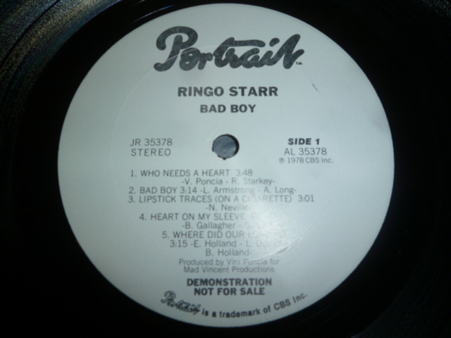 画像: RINGO STARR/BAD BOY