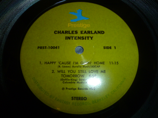 画像: CHARLES EARLAND/INTENSITY