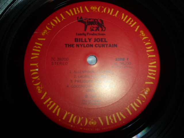 画像: BILLY JOEL/THE NYLON CURTAIN