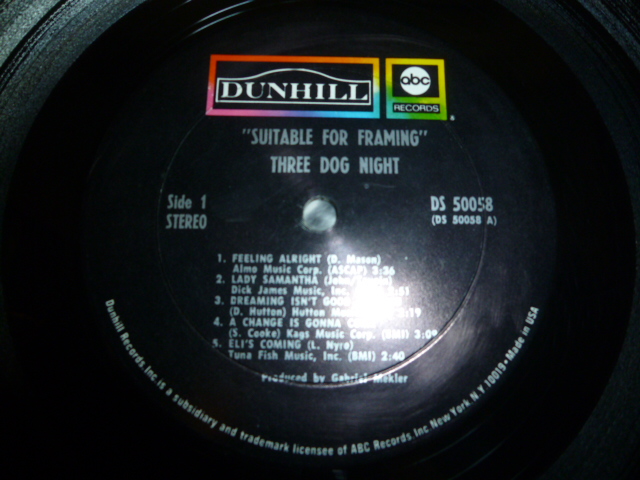 画像: THREE DOG NIGHT/SUITABLE FOR FRAMING