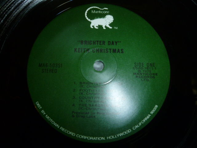 画像: KEITH CHRISTMAS/BRIGHTER DAY