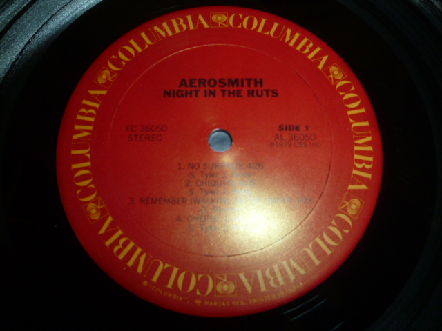 画像: AEROSMITH/NIGHT IN THE RUTS