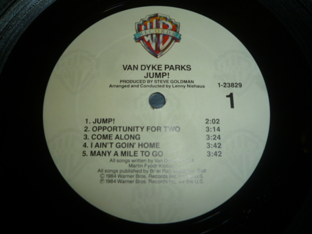 画像: VAN DYKE PARKS/JUMP !