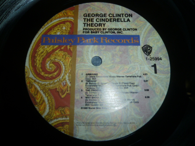 画像: GEORGE CLINTON/THE CINDERELLA THEORY