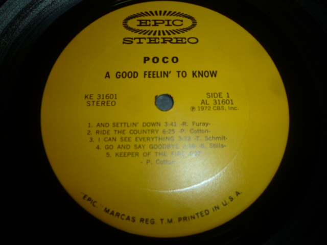 画像: POCO/A GOOD FEELIN' TO KNOW